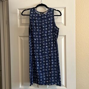 Navy blue sheath dress